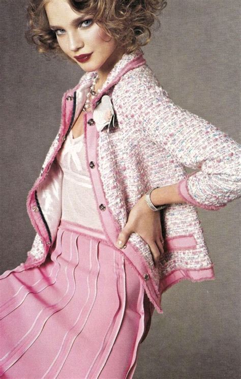 the pink chanel|pink Chanel outfit.